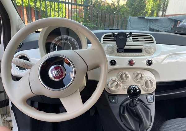 Fiat 500 cena 28400 przebieg: 102413, rok produkcji 2014 z Warszawa małe 92